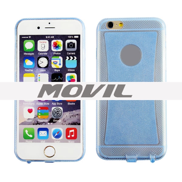 NP-2154 Tpu funda del brillo para Apple iPhone 6-8